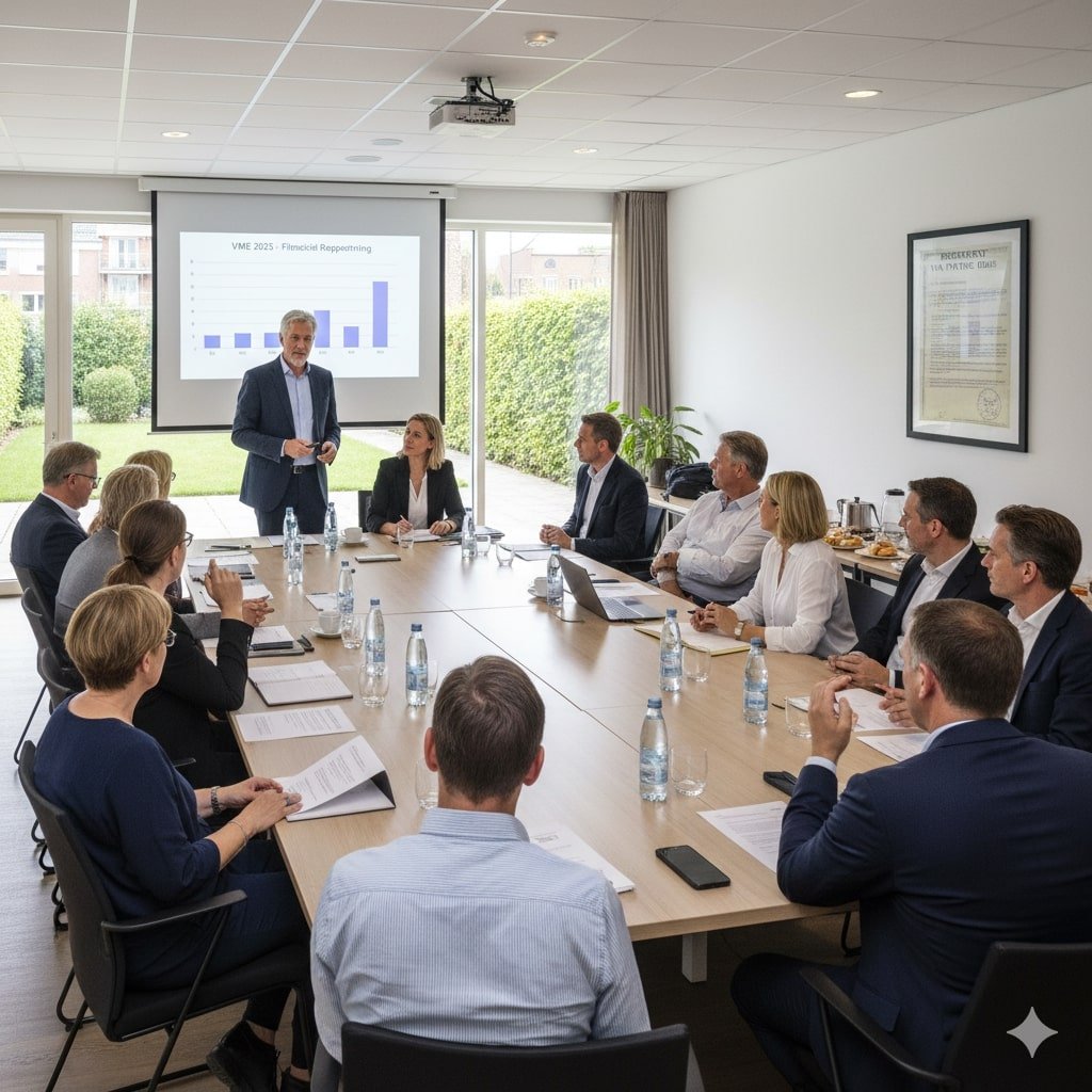 Algemene vergadering van mede‑eigenaars in appartementsgebouw VME 2025 VME appartement 2025