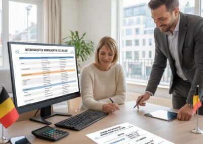 Notariskosten bij de aankoop van een woning in België: wat betaal je echt?