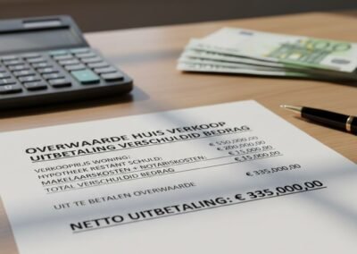 Overwaarde huis bij verkoop in België wat gebeurt ermee