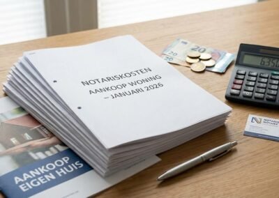 Notariskosten Aankoop Woning in België 2026