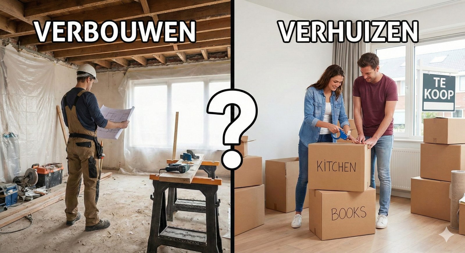 verbouwen of verhuizen verbouwen of verhuizen