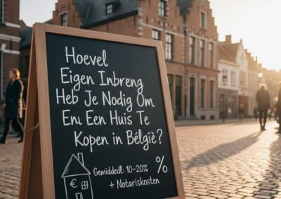 Hoeveel Eigen Inbreng Heb Je Nodig Om Een Huis Te Kopen in België (2026)?