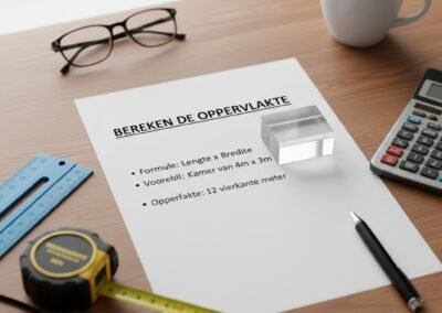 Hoe bereken je de oppervlakte van een woning?