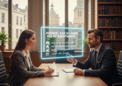 Hoeveel kan ik lenen als alleenstaande in België?